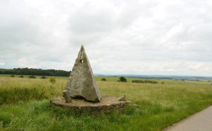 Ein Pyramidenähnlicher Stein